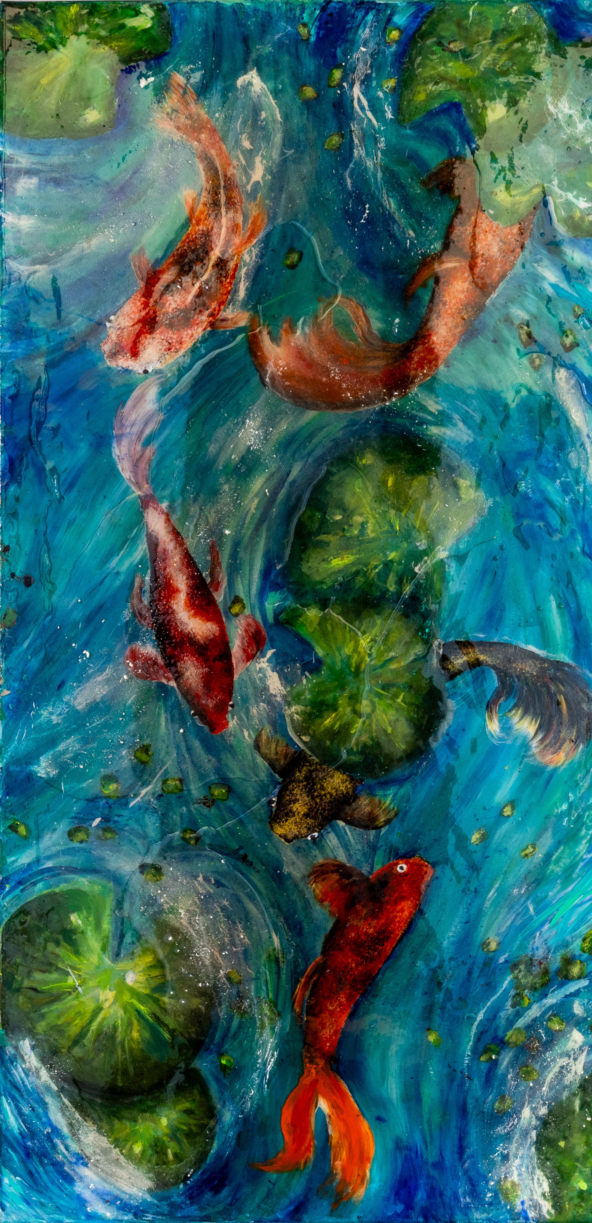 Koi Original Painting Exlusive Print